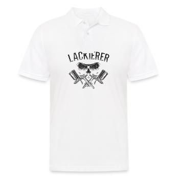 Lackierer Autolackierer Autolackierer Geschenk - Männer Poloshirt - Weiß - Vorne - Kai (181cm)