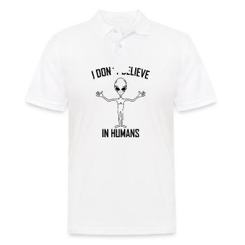 Citation drôle - Polo Homme - blanc - Devant - Kai (181cm)