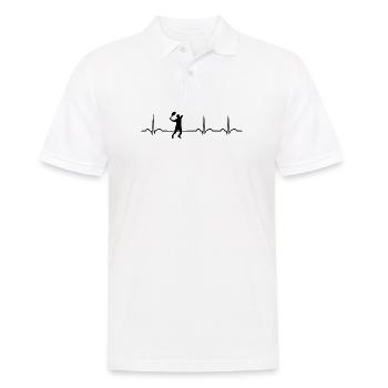 Battement de coeur Tennis Tennis Club Coach - Polo Homme - blanc - Devant - Kai (181cm)