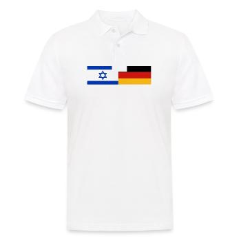 Israël Allemagne - Polo Homme - blanc - Devant - Kai (181cm)