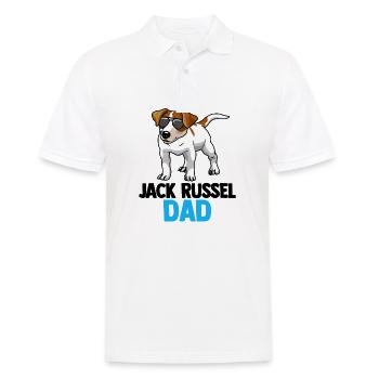 Jack Russell Russel - Männer Poloshirt - Weiß - Vorne - Kai (181cm)