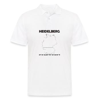 Heidelberg Carte - Polo Homme - blanc - Devant - Kai (181cm)