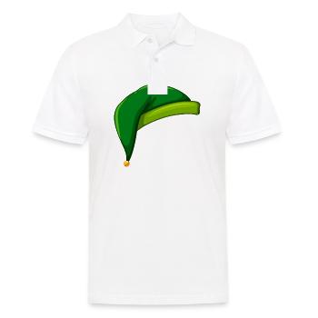 Elfe - Fée - Noël - Polo Homme - blanc - Devant - Kai (181cm)
