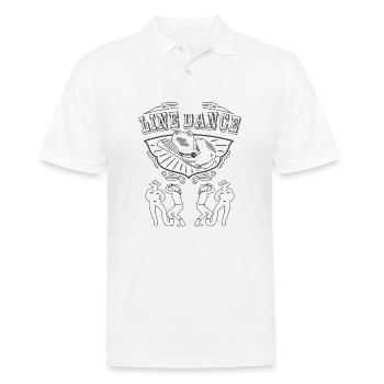 DANSE EN LIGNE - Polo Homme - blanc - Devant - Kai (181cm)