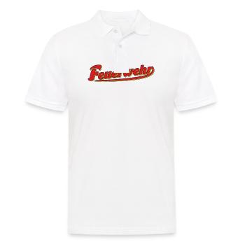FEUERWEHR - Männer Poloshirt - Weiß - Vorne - Kai (181cm)