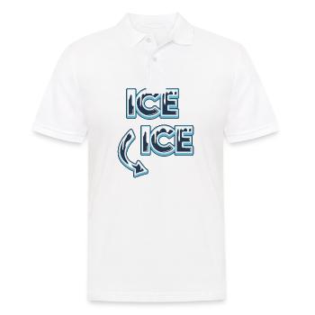 Annonce de grossesse - Polo Homme - blanc - Devant - Kai (181cm)