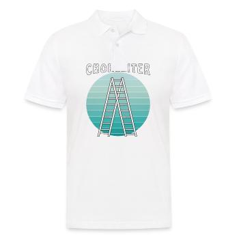 CHORLEITER - Männer Poloshirt - Weiß - Vorne - Kai (181cm)