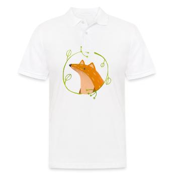 Wildtiere - Männer Poloshirt - Weiß - Vorne - Kai (181cm)