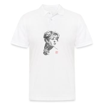 michelle - Polo Homme - blanc - Devant - Kai (181cm)