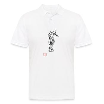 sea horse - Polo Homme - blanc - Devant - Kai (181cm)