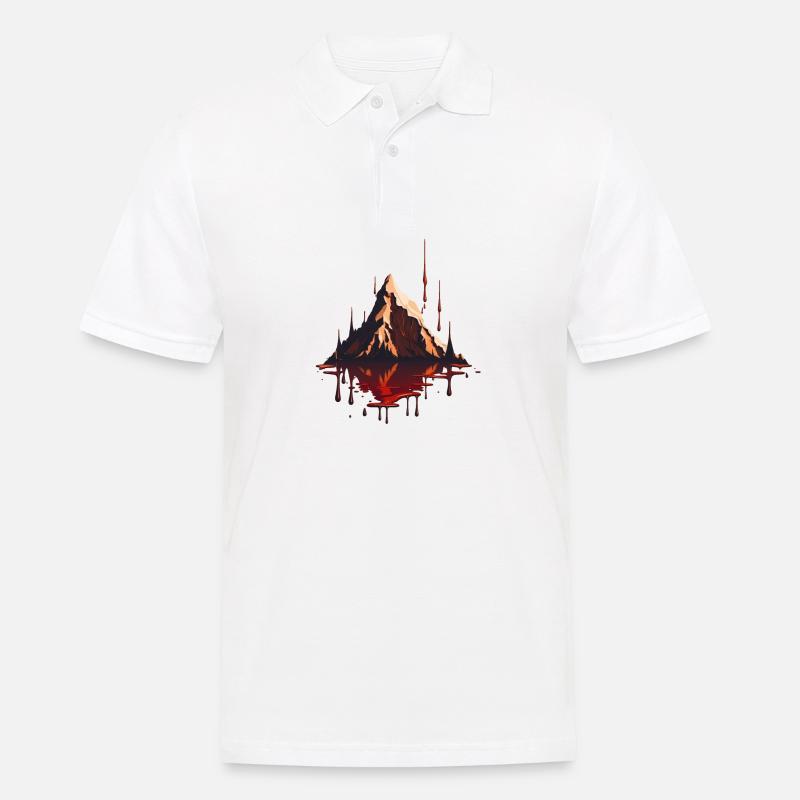 SURREAL - Männer Poloshirt - Weiß