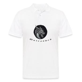 Unleashed - Men's Polo Shirt - white - Front - Kai (181cm)