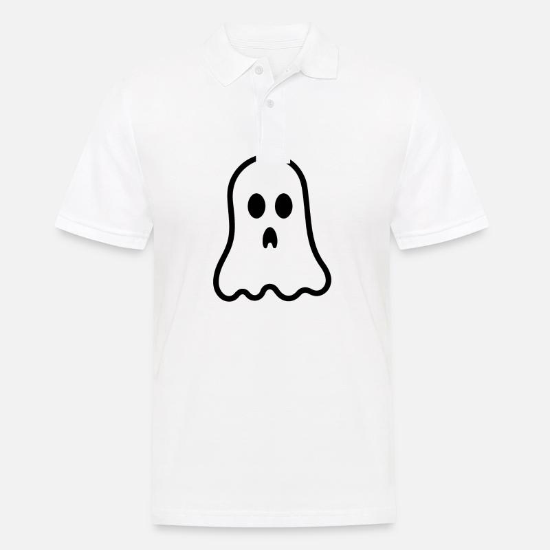 Ghost Ghosts Witching Hour Halloween - Men's Polo Shirt - white
