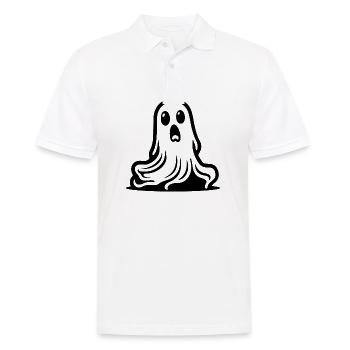 Ghost Ghosts Witching Hour Halloween - Men's Polo Shirt - white - Front - Kai (181cm)