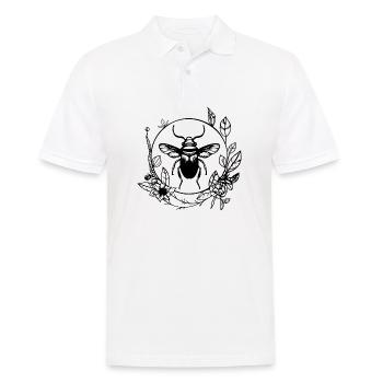 Insekten Krabbeltiere Arthropoden - Männer Poloshirt - Weiß - Vorne - Kai (181cm)