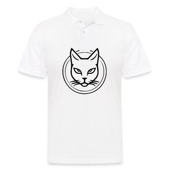 Cat Cat Kitten Cat Lady - Men's Polo Shirt - white - Front - Kai (181cm)