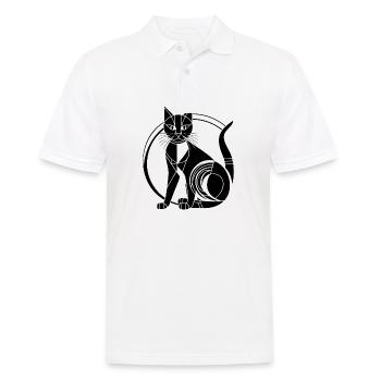 Cat Cat Kitten Cat Lady - Men's Polo Shirt - white - Front - Kai (181cm)