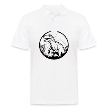 Paléontologie des dinosaures dinosaures Dino - Polo Homme - blanc - Devant - Kai (181cm)