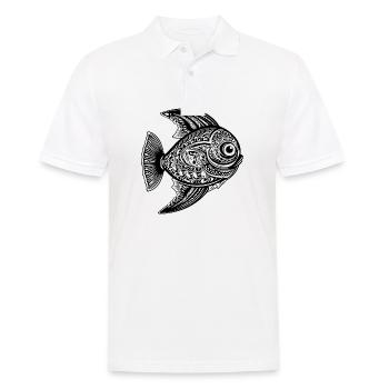 Pêche au poisson Pêche en mer - Polo Homme - blanc - Devant - Kai (181cm)
