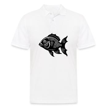 Pêche au poisson Pêche en mer - Polo Homme - blanc - Devant - Kai (181cm)