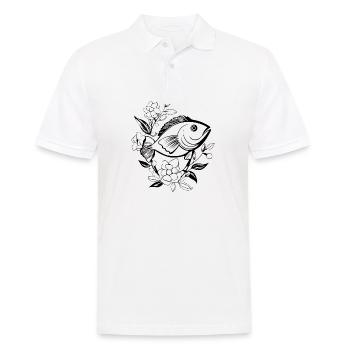 Pêche au poisson Pêche en mer - Polo Homme - blanc - Devant - Kai (181cm)