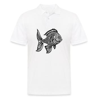 Pêche au poisson Pêche en mer - Polo Homme - blanc - Devant - Kai (181cm)