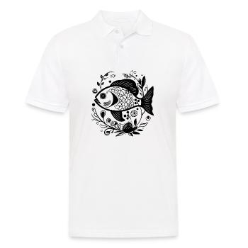 Pêche au poisson Pêche en mer - Polo Homme - blanc - Devant - Kai (181cm)