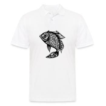 Pêche au poisson Pêche en mer - Polo Homme - blanc - Devant - Kai (181cm)