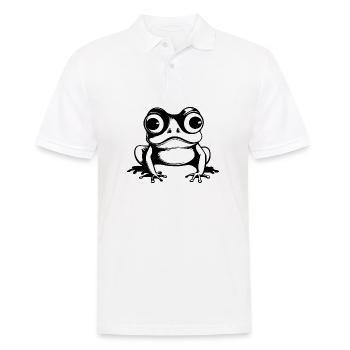 Crapaud amphibien grenouille - Polo Homme - blanc - Devant - Kai (181cm)