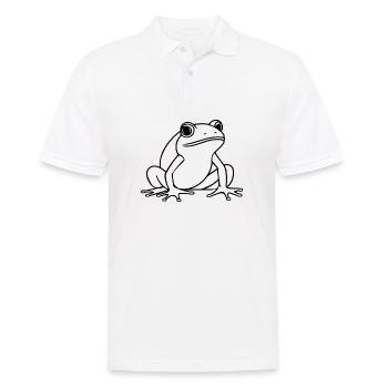 Crapaud amphibien grenouille - Polo Homme - blanc - Devant - Kai (181cm)