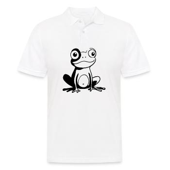 Crapaud amphibien grenouille - Polo Homme - blanc - Devant - Kai (181cm)