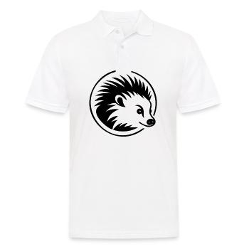 Hérisson Forest Prickly Animal - Polo Homme - blanc - Devant - Kai (181cm)