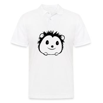 Hérisson Forest Prickly Animal - Polo Homme - blanc - Devant - Kai (181cm)