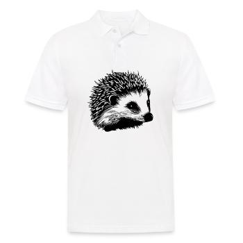 Hérisson Forest Prickly Animal - Polo Homme - blanc - Devant - Kai (181cm)