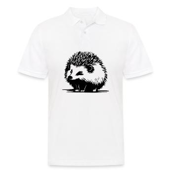 Hérisson Forest Prickly Animal - Polo Homme - blanc - Devant - Kai (181cm)