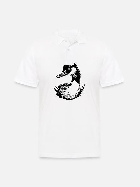Duck Birds Ducks - Men's Polo Shirt - white