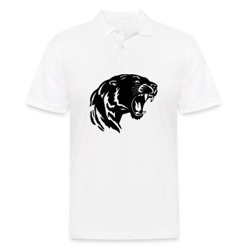 Panther Predator Jungle Wildcat - Polo Homme - blanc - Devant - Kai (181cm)