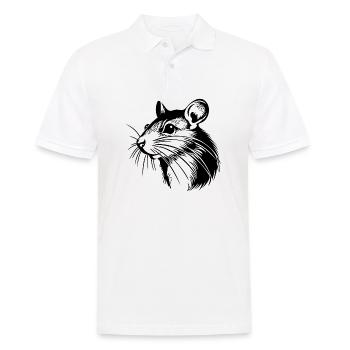 Rat, Mouse, Rodent, Rats - Men's Polo Shirt - white - Front - Kai (181cm)