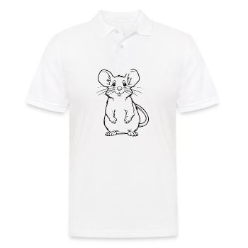 Rat, Mouse, Rodent, Rats - Men's Polo Shirt - white - Front - Kai (181cm)