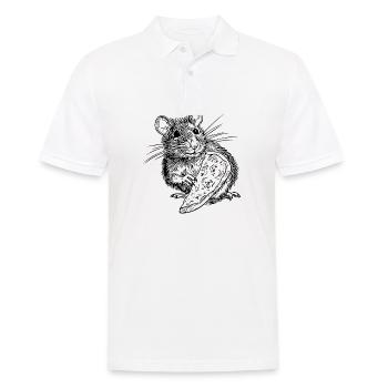 Rat, Mouse, Rodent, Rats - Men's Polo Shirt - white - Front - Kai (181cm)