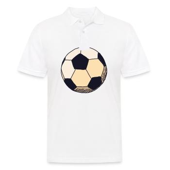 Ballsport - Männer Poloshirt - Weiß - Vorne - Kai (181cm)