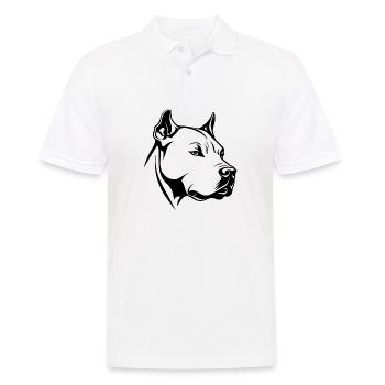 Pitbull - Polo Homme - blanc - Devant - Kai (181cm)