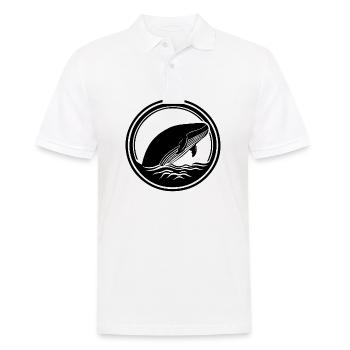 Wal Meer Fische - Männer Poloshirt - Weiß - Vorne - Kai (181cm)