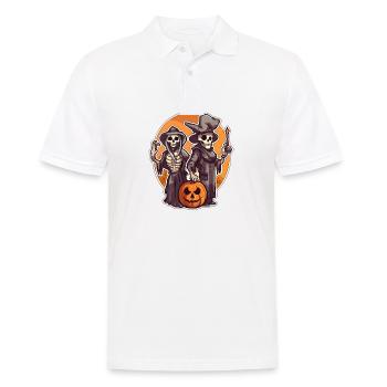 sorcière 1 - Polo Homme - blanc - Devant - Kai (181cm)