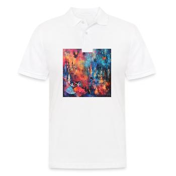 Fairy Tale Night - Men's Polo Shirt - white - Front - Kai (181cm)
