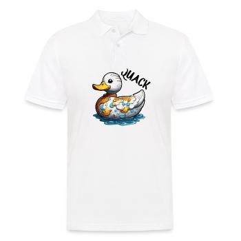 Canard en caoutchouc / Canard en caoutchouc / Eau / Baignoire - Polo Homme - blanc - Devant - Kai (181cm)