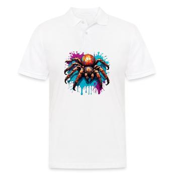 Araignée / Toile / Animal de compagnie / Reptile / Huit pattes - Polo Homme - blanc - Devant - Kai (181cm)