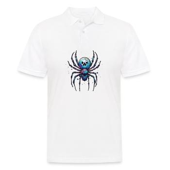 Araignée / Toile / Animal de compagnie / Reptile / Huit pattes - Polo Homme - blanc - Devant - Kai (181cm)