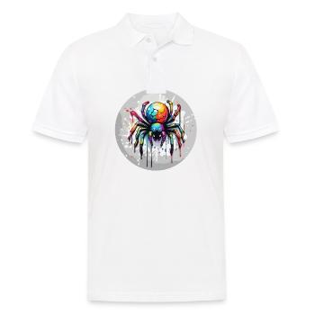 Araignée / Toile / Animal de compagnie / Reptile / Huit pattes - Polo Homme - blanc - Devant - Kai (181cm)