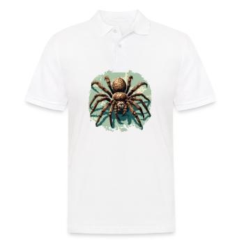 Araignée / Toile / Animal de compagnie / Reptile / Huit pattes - Polo Homme - blanc - Devant - Kai (181cm)